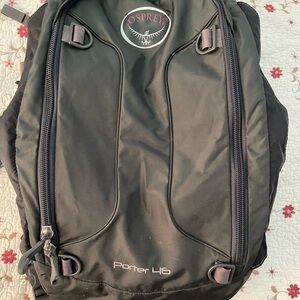 Osprey Porter 46 Black Backpack